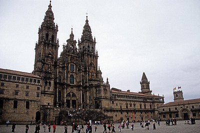 Catedral de Santiago de Compostela (Kathedrale) - Westfassade - Santiago de Compostela