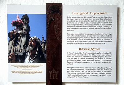Hospital de los Reyes Católicos: Willkommensgruß - Santiago de Compostela