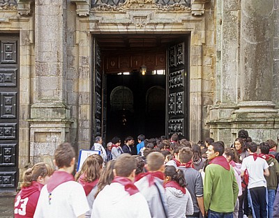 Catedral de Santiago de Compostela (Kathedrale) - Nordportal - Santiago de Compostela
