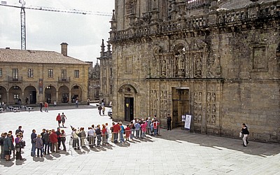 Catedral de Santiago de Compostela (Kathedrale): Puerta Santa (Heilige Pforte) - Santiago de Compostela