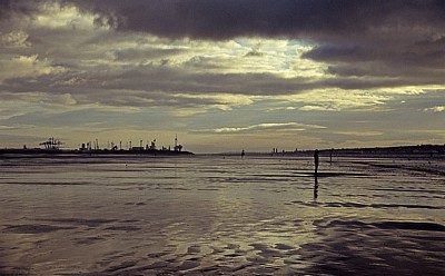 Kunstinstallation: Another Place (Antony Gormley) - Crosby
