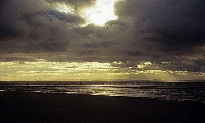Kunstinstallation: Another Place (Antony Gormley) - Crosby
