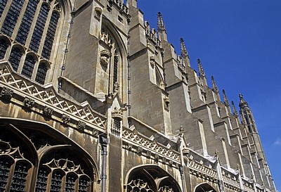 King's College Chapel: Südseite - Cambridge