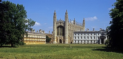 King's College: King's College Chapel und Gibbs Building - Cambridge