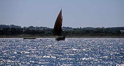 Blakeney National Nature Reserve: Segelboot - Norfolk