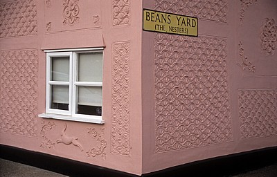 The Street / Beans Yard: Cottage (Detail) - Traditionelle Putztechnik - Stoke-by-Clare