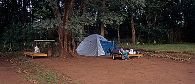 Safari Camp: Zeltplatz mit Zelt - Central Region