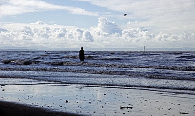 Kunstinstallation: Another Place (Antony Gormley) - Crosby
