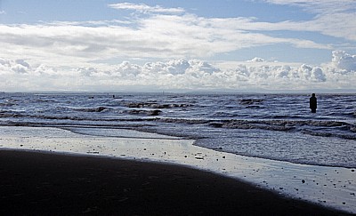 Kunstinstallation: Another Place (Antony Gormley) - Crosby