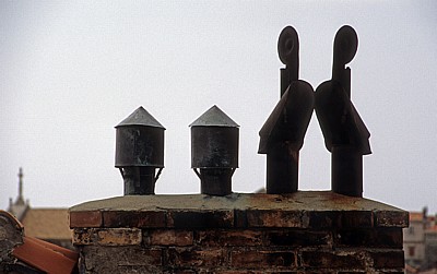 Stari Grad (Altstadt): Schornstein - Dubrovnik