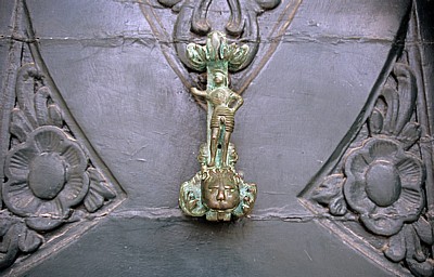 Stari Grad (Altstadt): Knezev dvor (Rektorenpalast) - Türklopfer - Dubrovnik