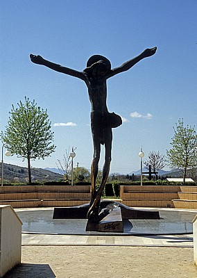 Skulptur des Auferstandenen Jesus (Andrej Ajdiae) - Medjugorje