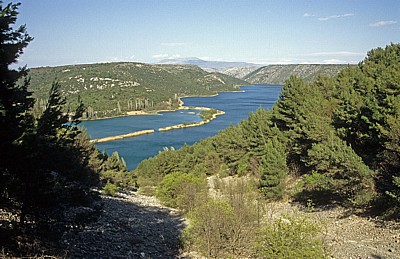 Visovacko jezero (Jezera Visovac) - Nationalpark Krka