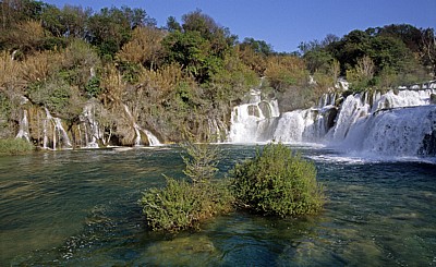 Skradinski buk (Skradin-Wasserfälle) - Nationalpark Krka
