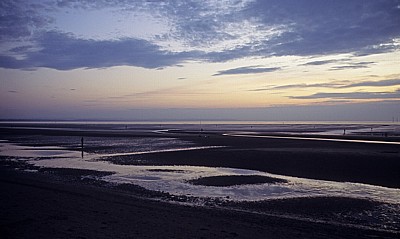 Kunstinstallation: Another Place (Antony Gormley) - Crosby