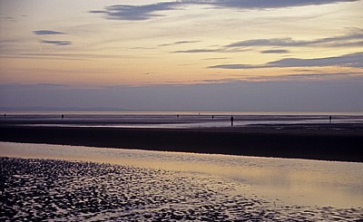 Kunstinstallation: Another Place (Antony Gormley) - Crosby
