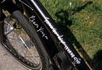 Bordeauxplatz: Fahrrad mit Autogrammen - München