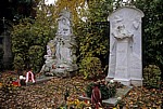 Wiener Zentralfriedhof: Ehrengräber: Johannes Brahms und Johann Strauß - Wien