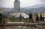 Blick vom Uhrturm: Pyramide - Tirana