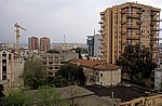Blick vom Uhrturm: Wohnblocks - Tirana