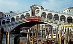 Ponte di Rialto (Rialtobrücke) - Venedig