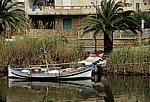 Fischerboot auf dem Fiume Temo - Bosa