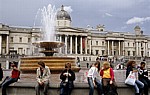 Trafalgar Square: National Gallery - London