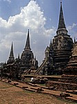 Geschichtspark Ayutthaya: Wat Phra Si Sanphet - Ayutthaya