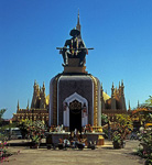 Statue von König Sai Setthathirat - Vientiane