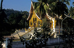 Pha Bang Tempel im Park des Königspalastes - Luang Prabang