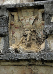 Templo del las Pinturas (Tempel der Fresken): Herabstürzender Gott - Tulum