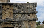 Templo del las Pinturas (Tempel der Fresken): Himmelsgott Itzamná - Tulum