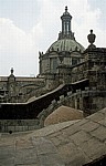 Catedral Metropolitana (Kathedrale): Auf dem Dach - Mexiko-Stadt