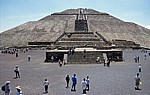 Pirámide del Sol (Sonnenpyramide) - Teotihuacán