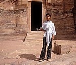 Mädchen der B'dul-Beduinen - Petra