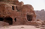Äußerer Sik: Felswohnungen - Petra