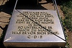 Innere Altstadt: Brühlscher Garten - Caspar-David-Friedrich Denkmal (Wolf-Eike-Kuntsche) - Dresden