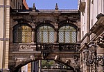Innere Altstadt: Neobarocke Brücke zwischen Taschenbergpalais und Residenzschloß - Dresden