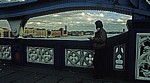 Blick von der Tower Bridge auf die Docklands  - London
