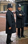 Buckingham Palace - Changing of the Guard: Bobbies  - London