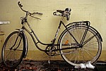 Vereistes altes Fahrrad - Osnabrück