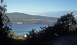 Jakobsweg (Caminho Português): Blick auf die Meeresbucht - Ría de Vigo