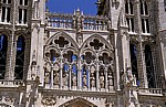 Catedral de Burgos (Kathedrale): Westfassade - Detailansicht - Burgos