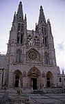 Plaza de Santa María: Catedral de Burgos (Kathedrale) - Westfassade - Burgos