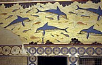 Palast: Megaron der Königin - Delphinfesko - Knossos