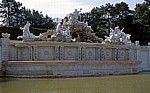 Schloß Schönbrunn: Schloßpark - Neptunbrunnen - Wien
