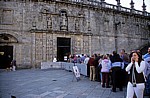 Jakobsweg (Caminho Português): Catedral de Santiago de Compostela - Ostseite - Santiago de Compostela
