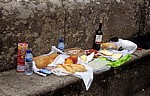 Plaza del Obradoiro: Picknick - Santiago de Compostela