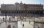 Plaza del Obradoiro mit dem Pazo de Raxoi (Concello de Santiago, Rathaus)  - Santiago de Compostela