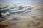 Flug über die Namib: Dünenlandschaft bei Walvis Bay - Namib